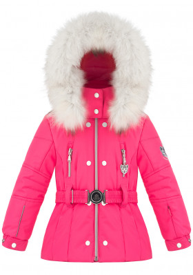 Dětská bunda Poivre Blanc W18-1008-BBGL/B Ski Jacket punch pink/18m-3